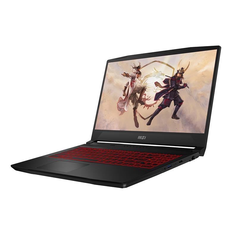 MSI Gaming GF66 12UC-005NL Katana i7-12700H Notebook 39,6 cm (15.6"") Full HD Intel® Core™ i7 16 GB DDR4-SDRAM 512 GB SSD NVIDIA GeForce RTX 3050 Wi-F