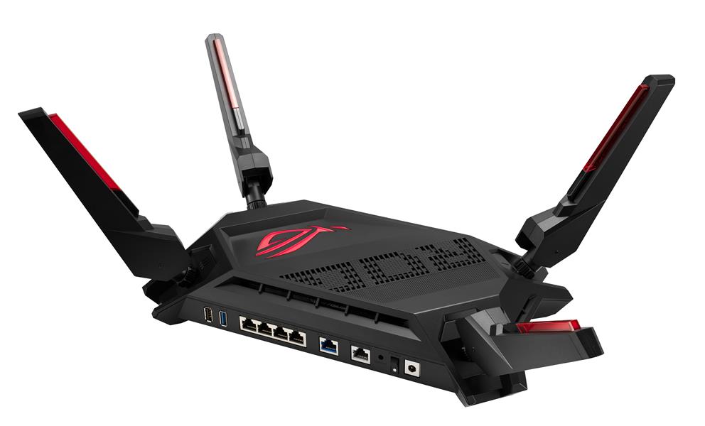 ASUS GT-AX6000 AiMesh draadloze router Gigabit Ethernet Dual-band (2.4 GHz / 5 GHz) 3G 4G Zwart