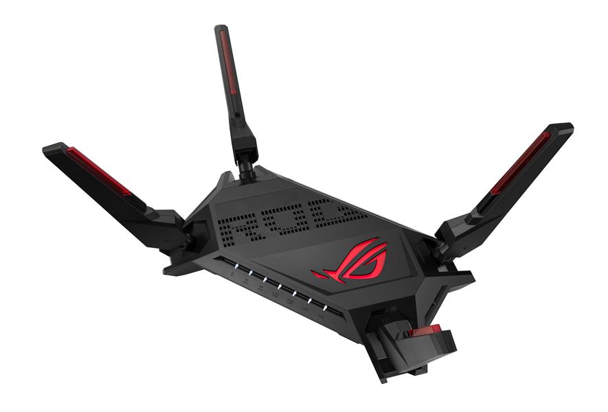 ASUS GT-AX6000 AiMesh draadloze router Gigabit Ethernet Dual-band (2.4 GHz / 5 GHz) 3G 4G Zwart