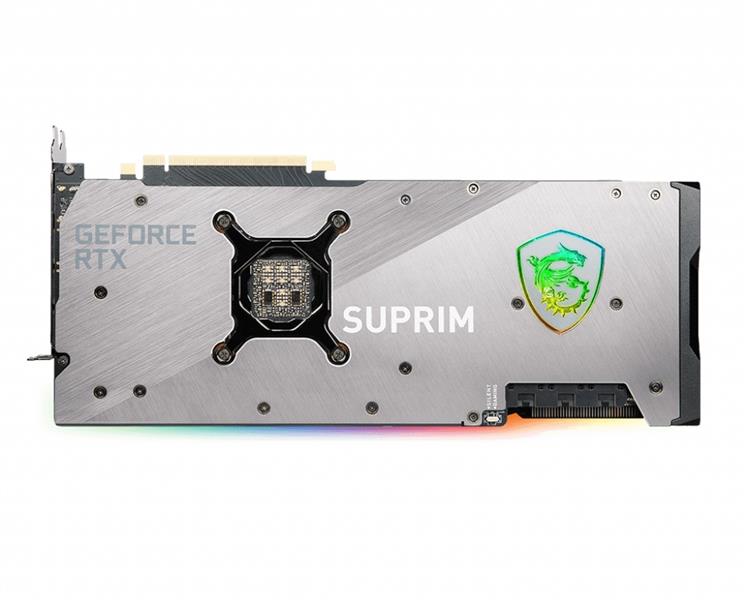 MSI SUPRIM RTX 3080 X 12G LHR videokaart NVIDIA GeForce RTX 3080 12 GB GDDR6X
