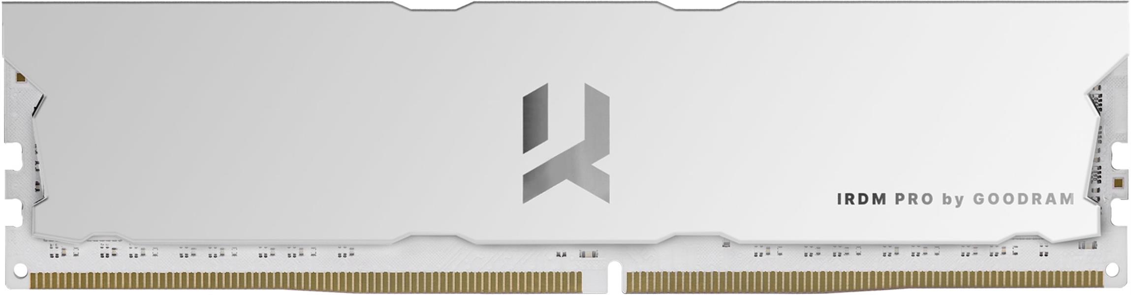 GOODRAM 2x8GB IRDM PRO DDR4 HOLLOW WHITE Dual Channel kit 3600MHz CL17 SR DIMM - HOLLOW WHITE - GOODRAM 2x8GB IRDM PRO DDR4 HOLLOW WHITE Dual Channel kit 3600MHz CL17 SR DIMM - HOLLOW WHITE -