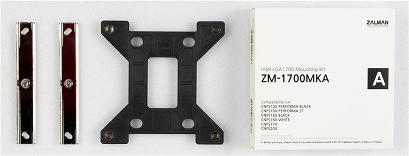 Zalman ZM-1700MKA onderdeel & accessoire voor computerkoelsystemen Montageset