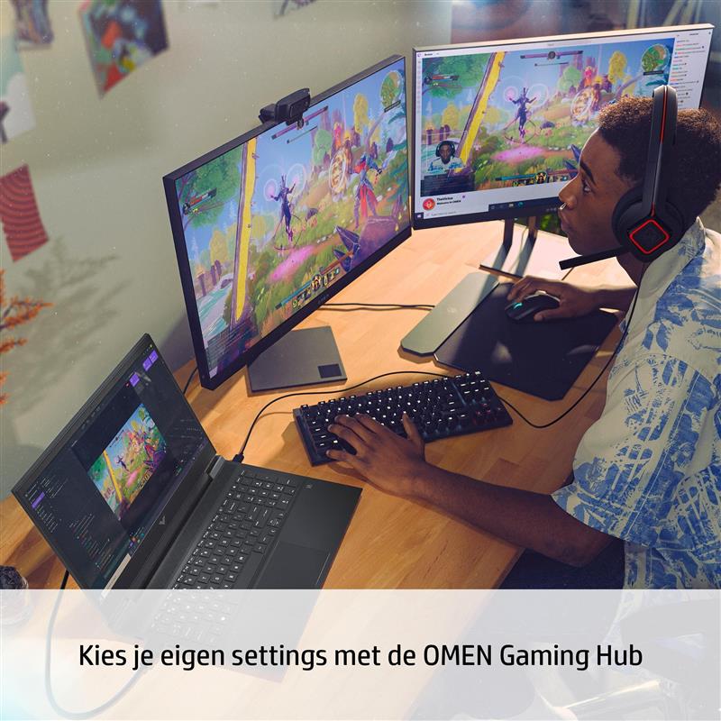 Victus by HP 16-d1475nd Intel® Core™ i7 i7-12700H Laptop 40,9 cm (16.1"") Full HD 16 GB DDR5-SDRAM 1 TB SSD NVIDIA GeForce RTX 3060 Wi-Fi 6E (802.11ax