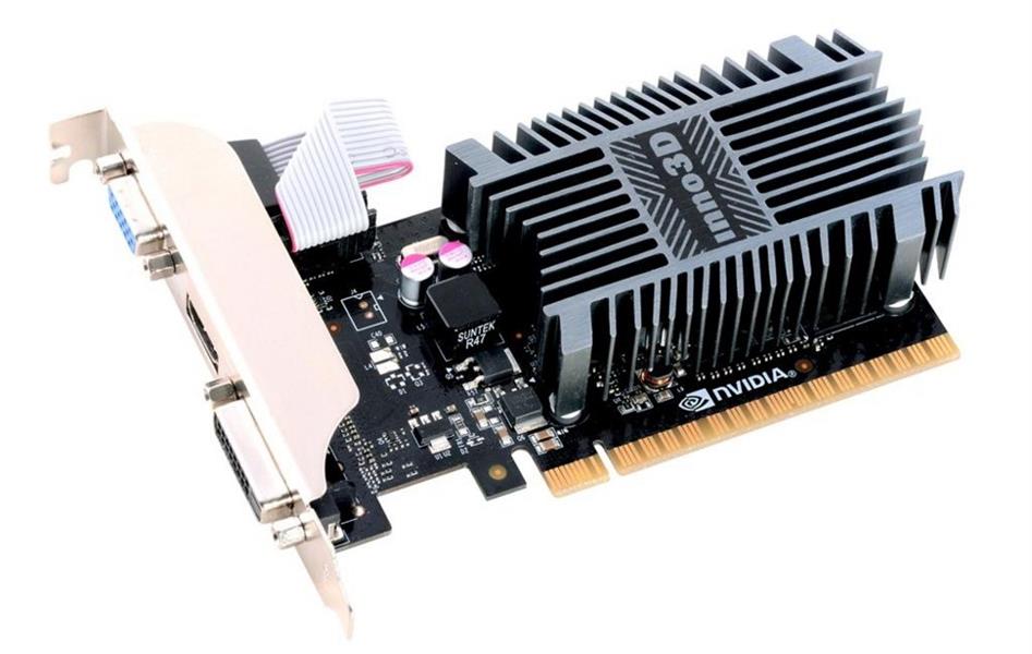 INNO3D GeForce GT710 2GB SDDR3 64-bit 954 1600 DVI VGA HDMI