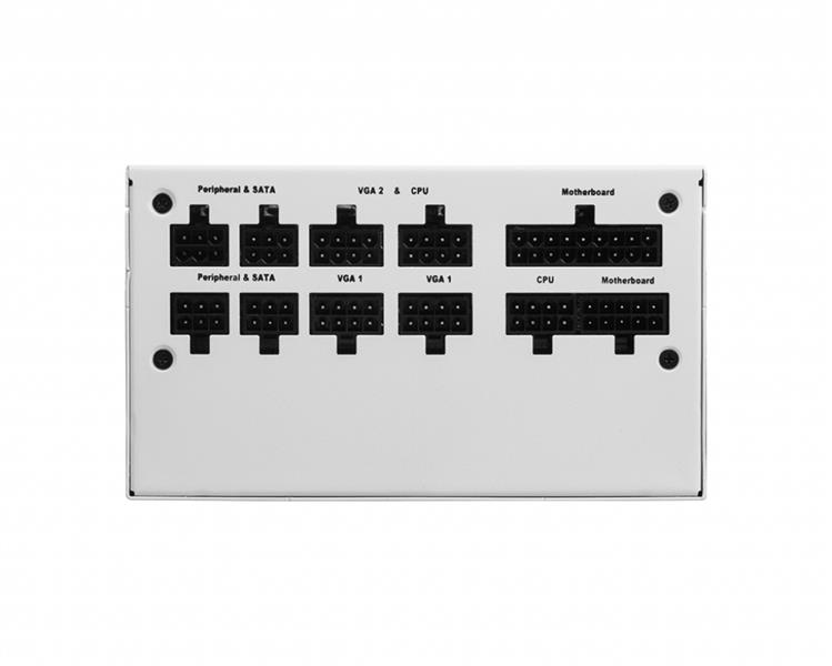 MSI MPG A750GF WHITE power supply unit 750 W 24-pin ATX ATX Wit