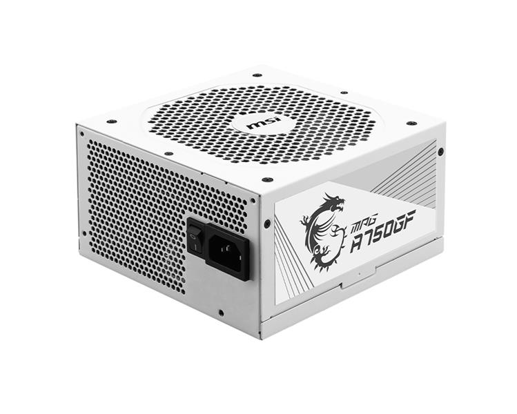 MSI MPG A750GF WHITE power supply unit 750 W 24-pin ATX ATX Wit
