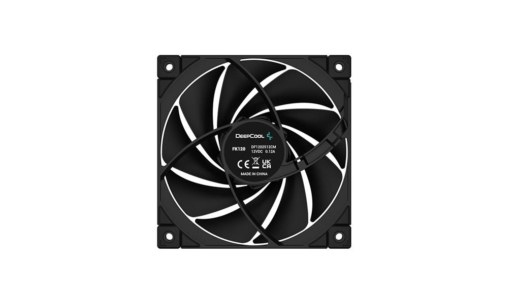 DeepCool FK120-3 in 1 Processor Ventilator 12 cm Zwart 3 stuk(s)