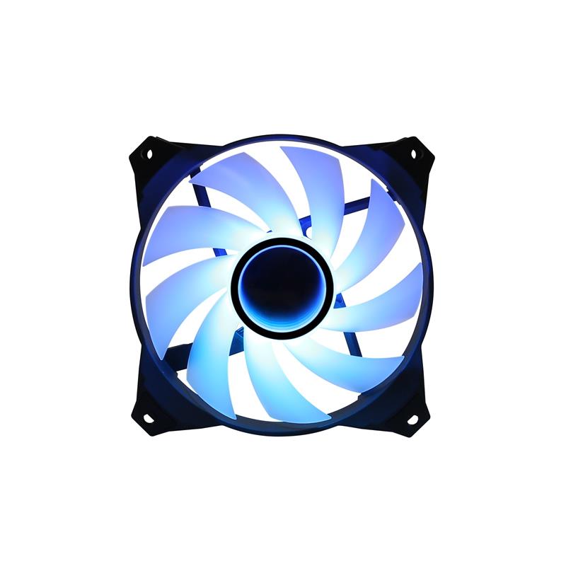 Zalman ZM-IF120 120mm Milky White aRGB Fan infinity effect 1.200 RPM 21.0dB A 55.2CFM Computer behuizing Ventilator 12 cm