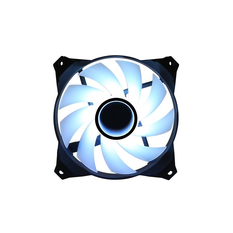 Zalman ZM-IF120 120mm Milky White aRGB Fan infinity effect 1.200 RPM 21.0dB A 55.2CFM Computer behuizing Ventilator 12 cm