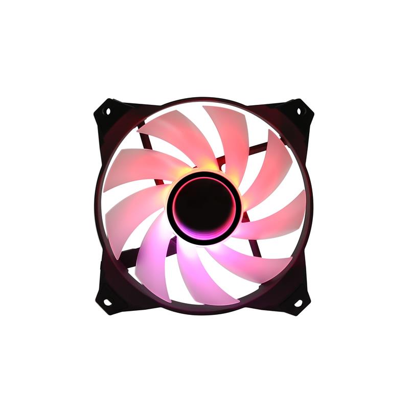 Zalman ZM-IF120 120mm Milky White aRGB Fan infinity effect 1.200 RPM 21.0dB A 55.2CFM Computer behuizing Ventilator 12 cm