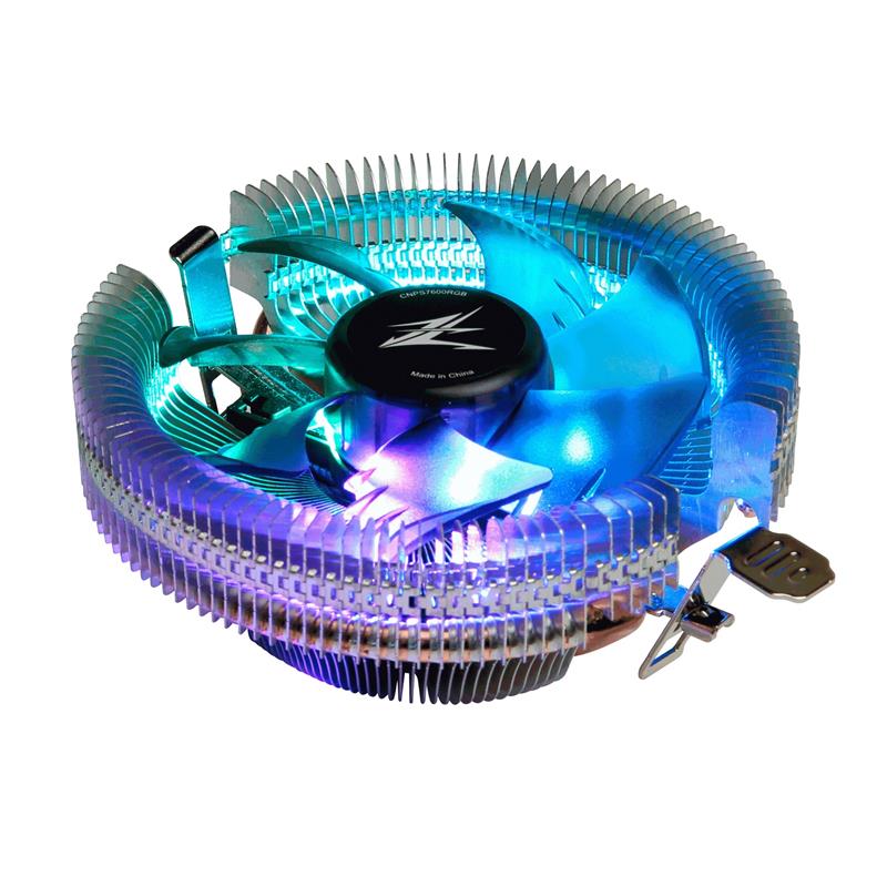 Zalman CNPS7600 RGB Low profile Flower Heat Sink CPU Cooler TDP 95W 92mm FAN pwm Processor Luchtkoeler 9,2 cm