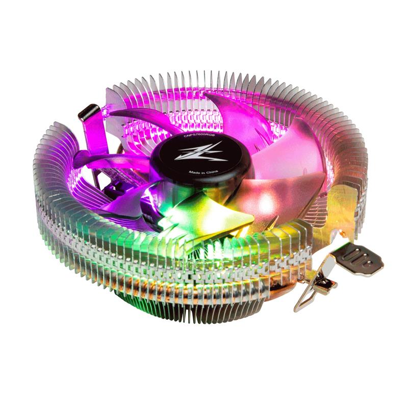 Zalman CNPS7600 RGB Low profile Flower Heat Sink CPU Cooler TDP 95W 92mm FAN pwm Processor Luchtkoeler 9,2 cm