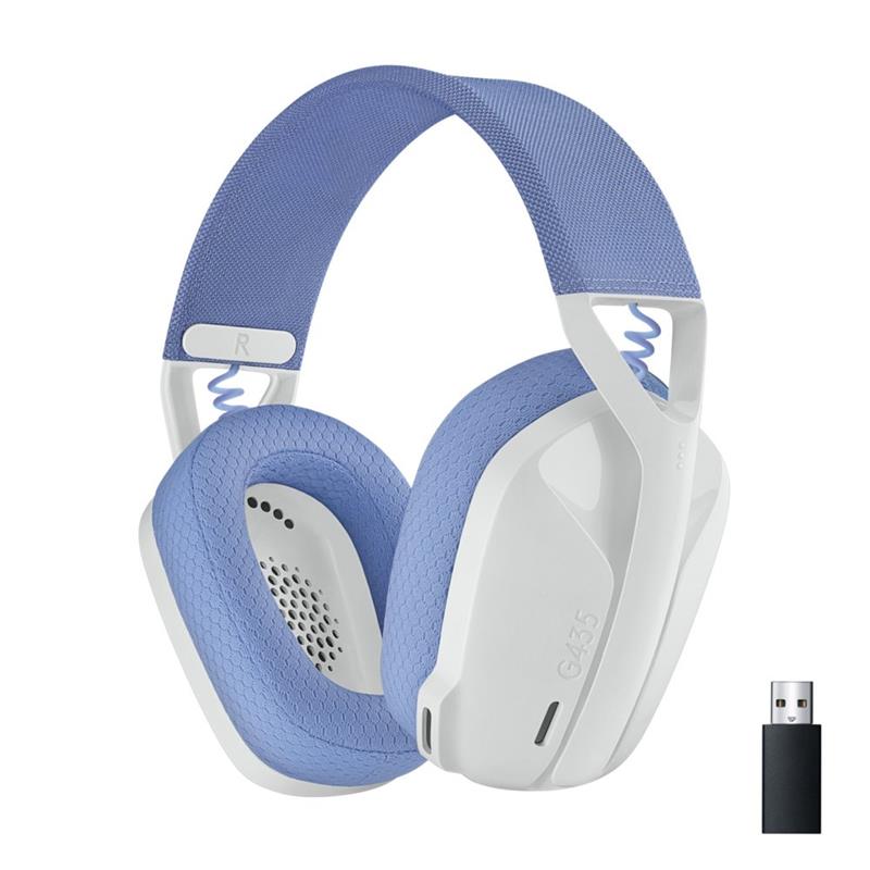 Logitech G435 LIGHTSPEED Wireless Headset WHITE