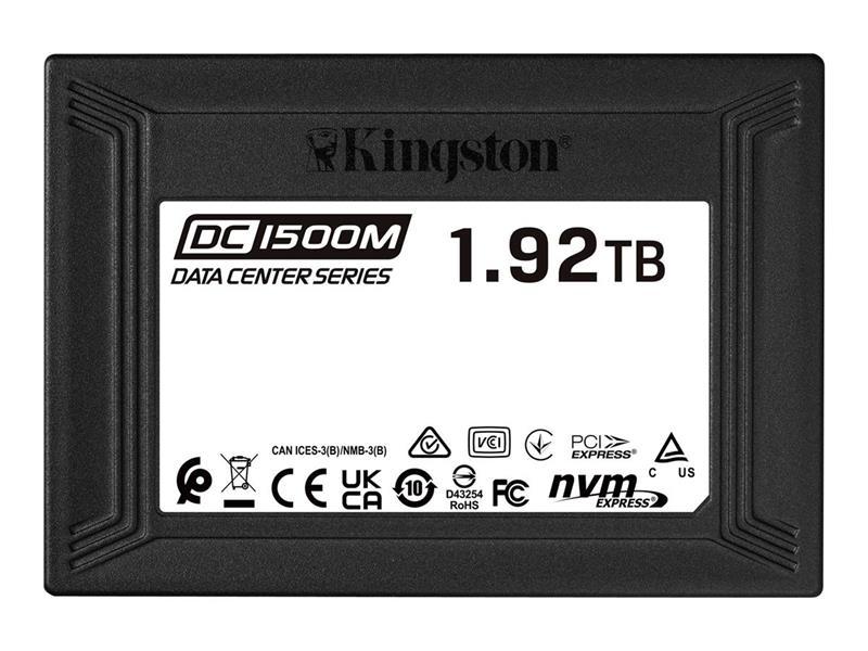 KINGSTON SSD 1920GB DC1500M U 2 NVMe