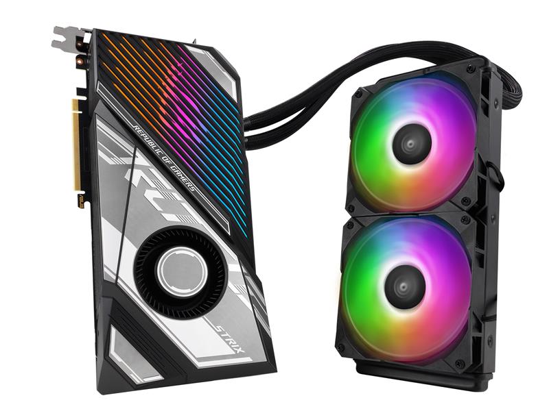 ASUS ROG -STRIX-LC-RTX3090TI-O24G-GAMING NVIDIA GeForce RTX 3090 Ti 24 GB GDDR6X