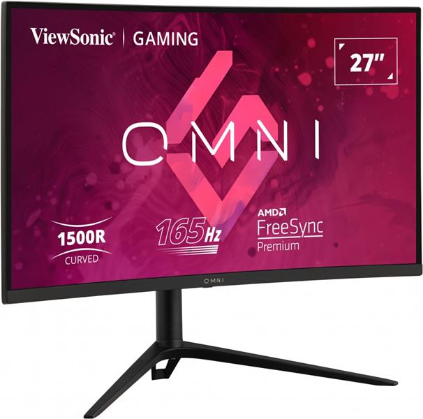 Viewsonic VX Series VX2718-2KPC-MHDJ computer monitor 68,6 cm (27"") 2560 x 1440 Pixels Quad HD Zwart