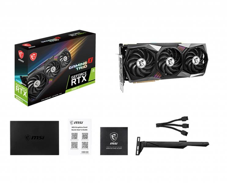 MSI GeForce RTX 3090 Ti GAMING X TRIO 24GB NVIDIA GDDR6X