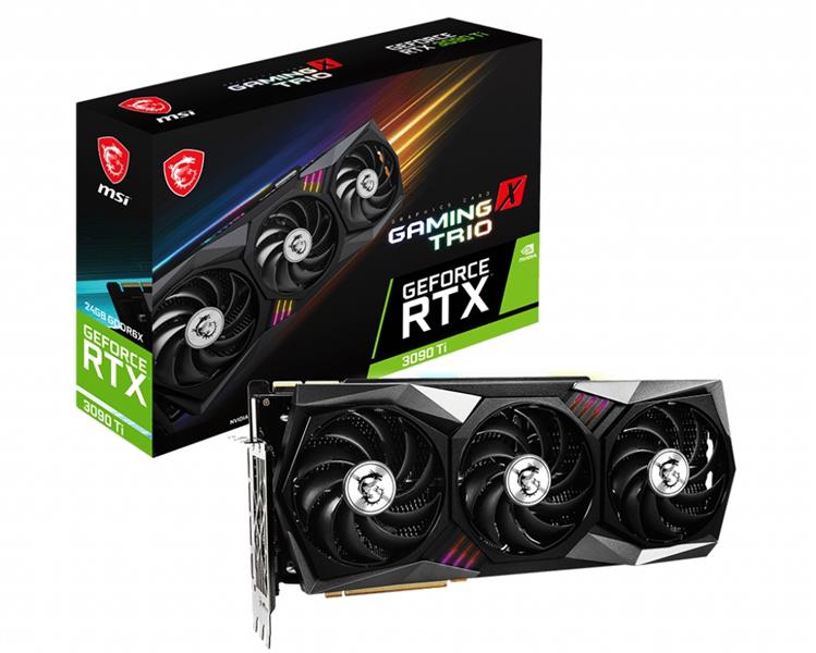 MSI GeForce RTX 3090 Ti GAMING X TRIO 24GB NVIDIA GDDR6X