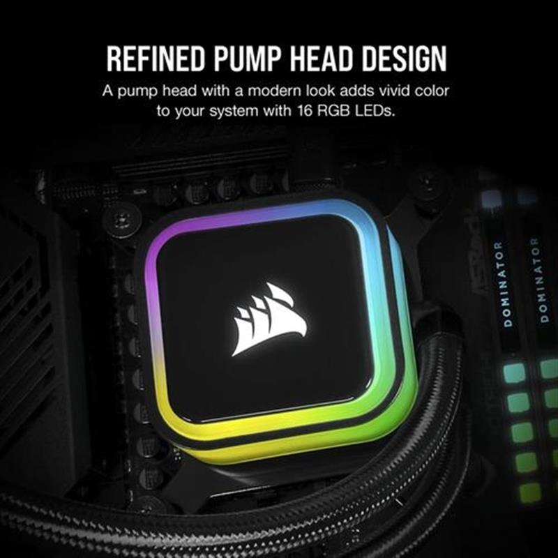 iCUE H150i ELITE RGB Liquid CPU Cooler