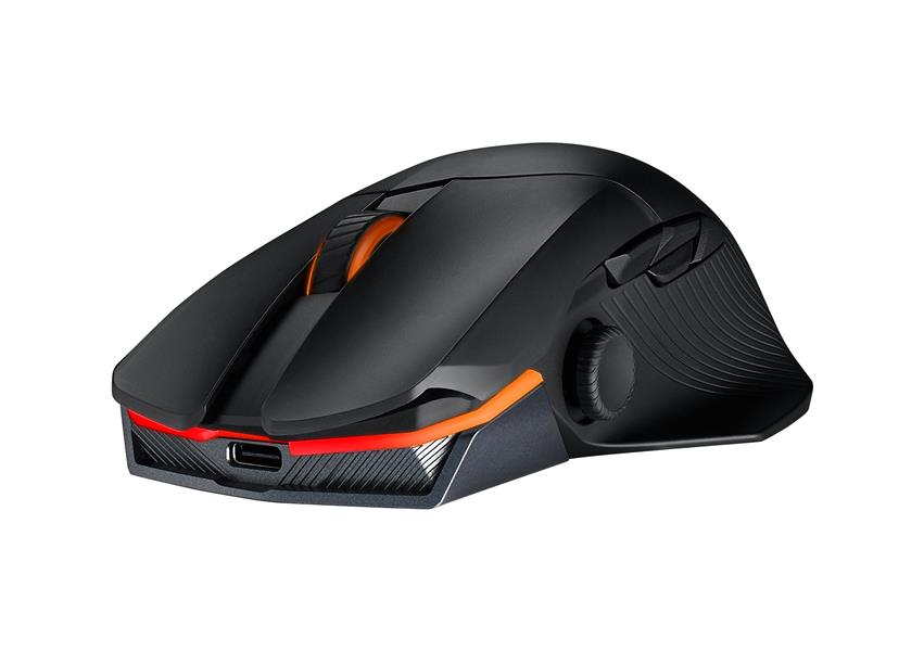 ASUS ROG Chakram X muis Rechtshandig RF Wireless + Bluetooth + USB Type-A Optisch 36000 DPI