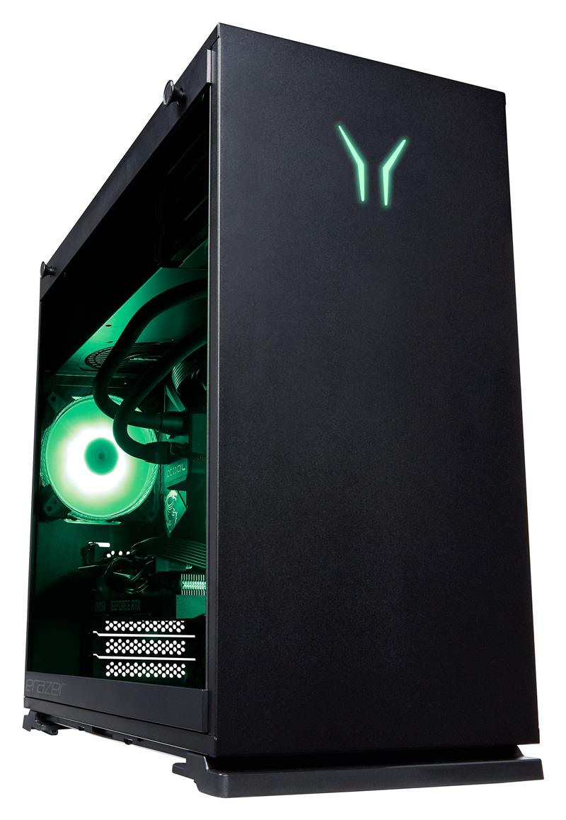 ERAZER Hunter X20 MD35357 Gaming Desktop Hunter X20 Intel CoreTM i7 12700K Watercooling 32 GB 1024 GB SSD NVIDIA GeForce RTX 3080 AX W11 Gaming Mouse