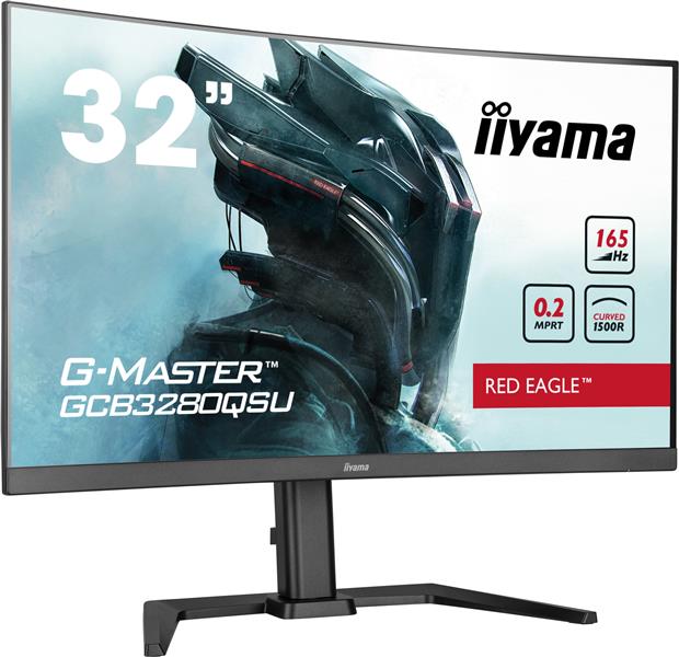 iiyama G-MASTER GCB3280QSU-B1 computer monitor 80 cm (31.5"") 2560 x 1440 Pixels LED Zwart