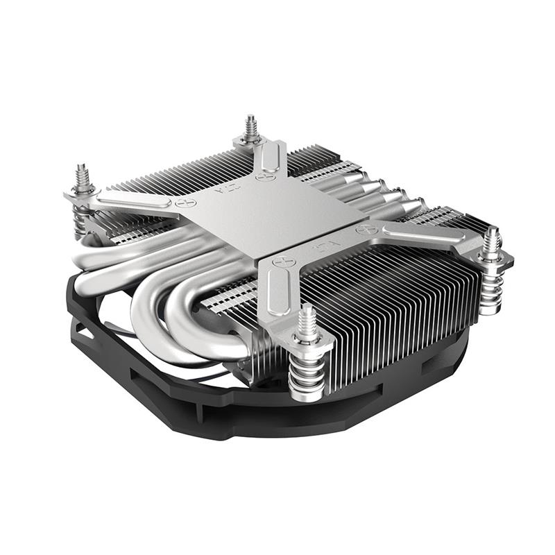 Akasa ALUCIA H4A Low profile AMD AM5 AM4 4 heatpipes CPU cooler max 95 Watt TDP