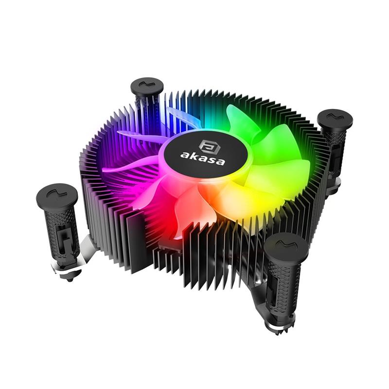 Akasa Vegas Chroma iLG aRGB Aluminium Intel LGA1700 Mini-ITX Low-Profile Cooler