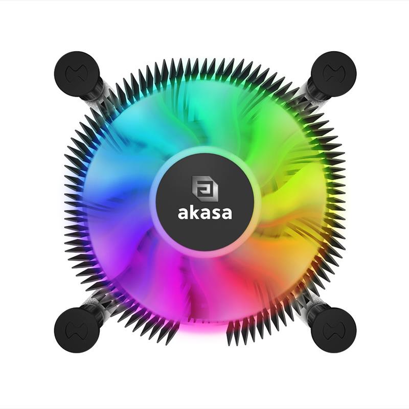 Akasa Vegas Chroma iLG aRGB Aluminium Intel LGA1700 Mini-ITX Low-Profile Cooler