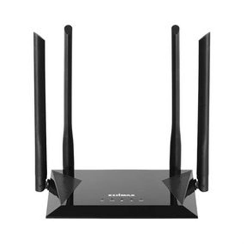 Draadloze Router AC1200 2.4/5 GHz (Dual Band) 10/100 Mbit Zwart