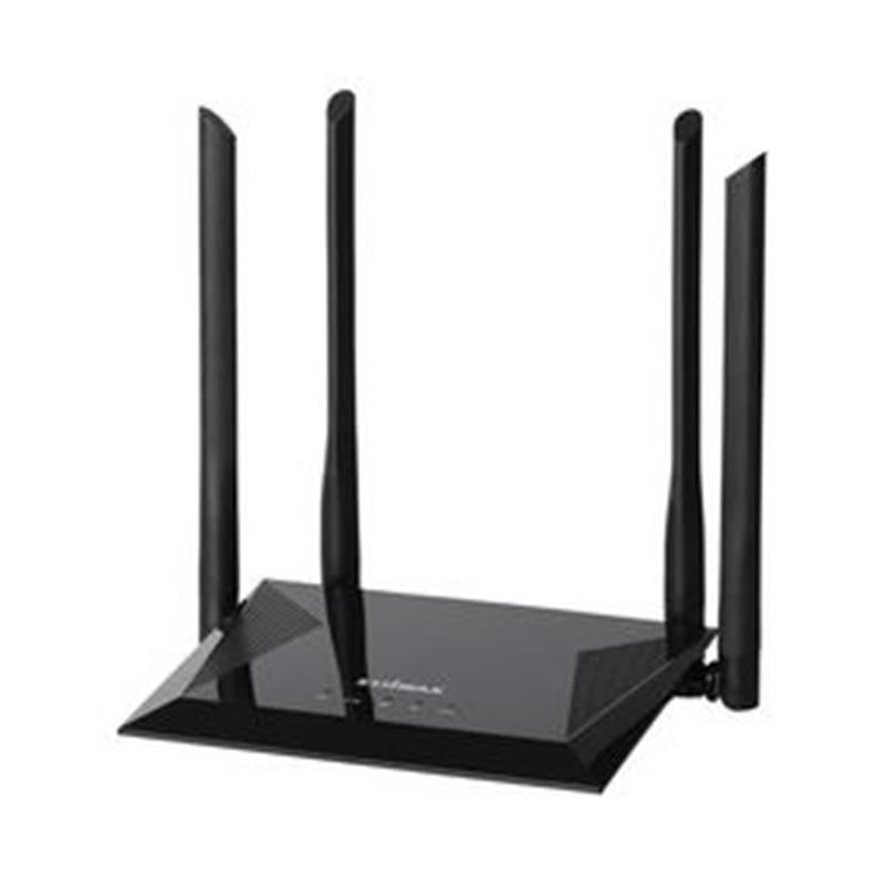 Draadloze Router AC1200 2.4/5 GHz (Dual Band) 10/100 Mbit Zwart