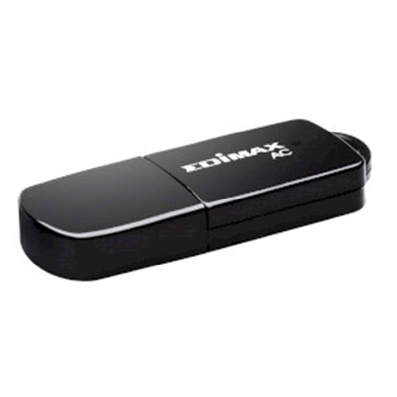 Draadloze USB-Adapter AC600 2.4/5 GHz (Dual Band) Zwart