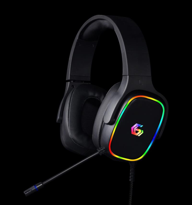 USB 7 1 Surround Gaming Headset met RGB-lichteffect