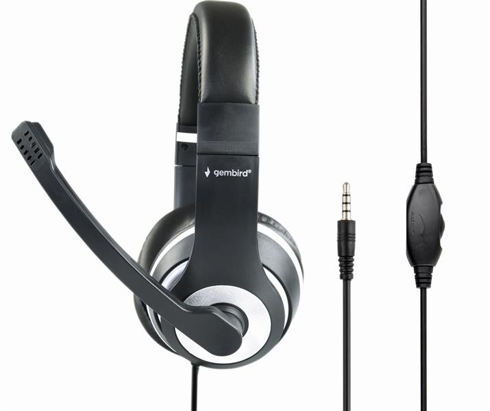 Stereo headset met microfoon