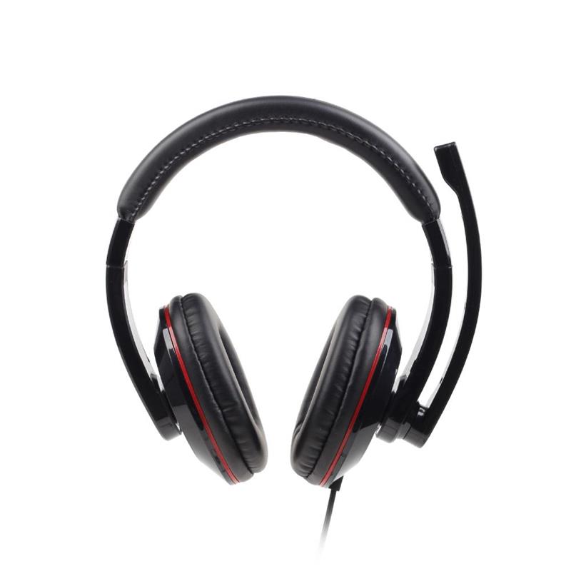 Headset Glossy Zwart USB