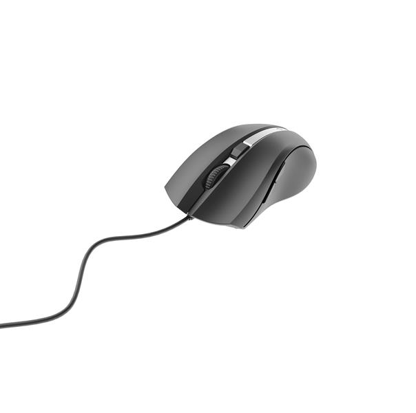 6-knops G-Laser muis USB zwart