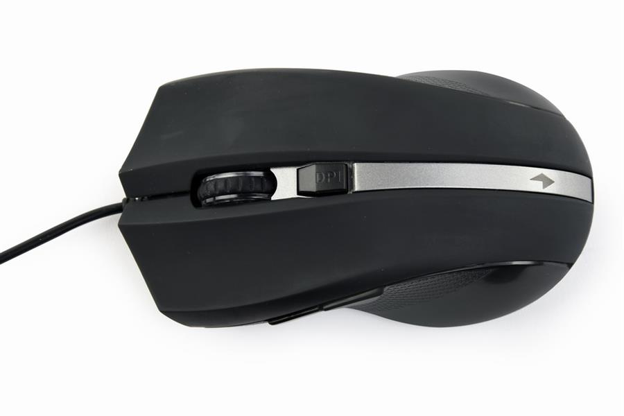 6-knops G-Laser muis USB zwart