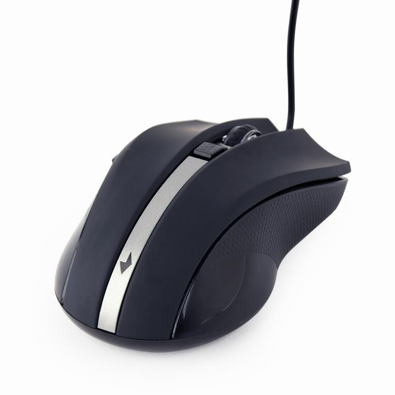 6-knops G-Laser muis USB zwart