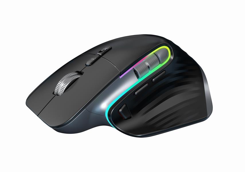 Draadloze 9-knops gaming muis met RGB backlight herlaadbaar