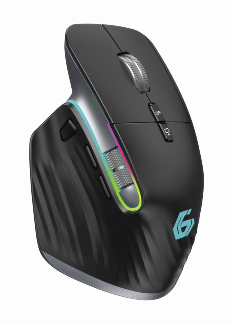 Draadloze 9-knops gaming muis met RGB backlight herlaadbaar