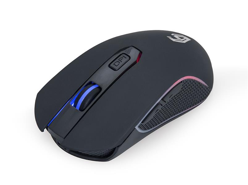 6-knops draadloze RGB gaming muis Firebolt oplaadbaar