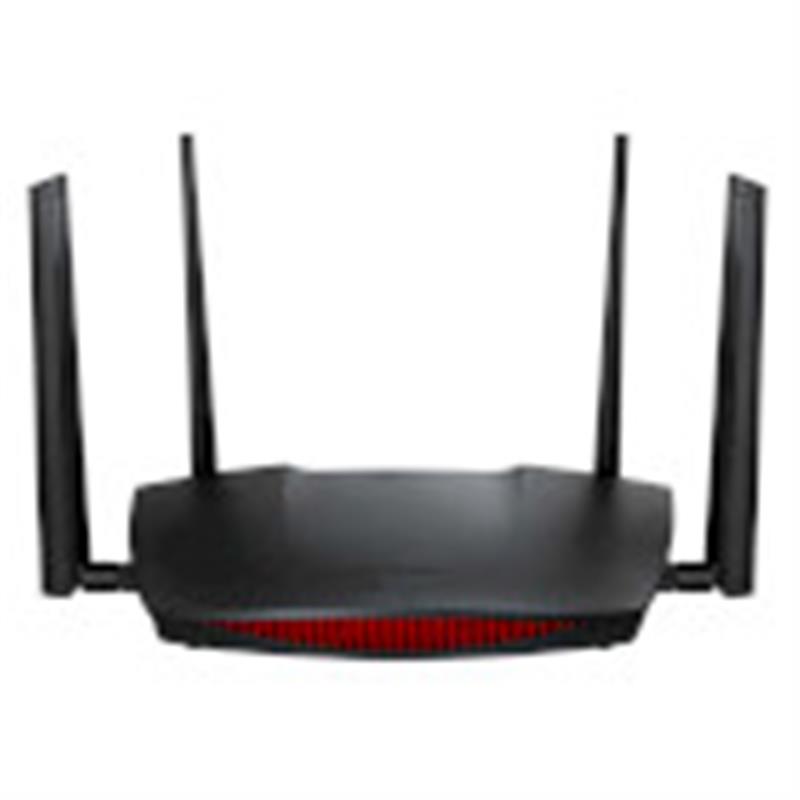 Draadloze Router AC2600 2.4/5 GHz (Dual Band) Gigabit Zwart