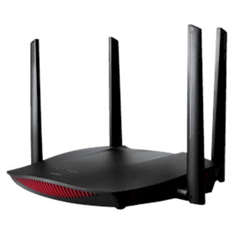 Draadloze Router AC2600 2.4/5 GHz (Dual Band) Gigabit Zwart