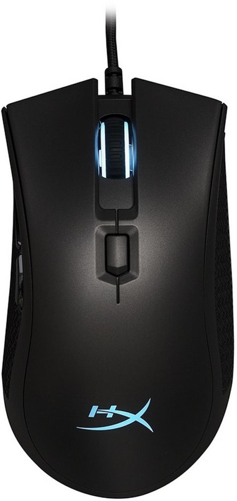 HP HyperX Pulsefire FPS Pro - Gaming Mouse (Gunmetal) muis Ambidextrous USB Type-A Optisch 16000 DPI