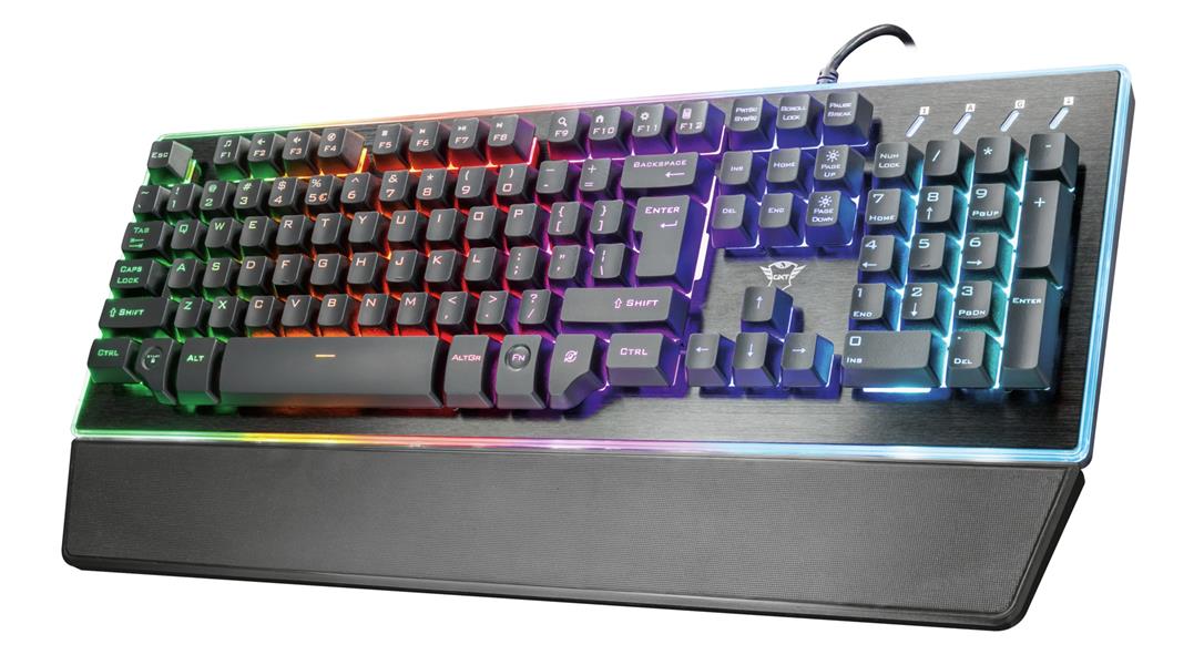 Trust GXT 860 Thura - Semi-Mechanisch Gaming Toetsenbord - Qwerty