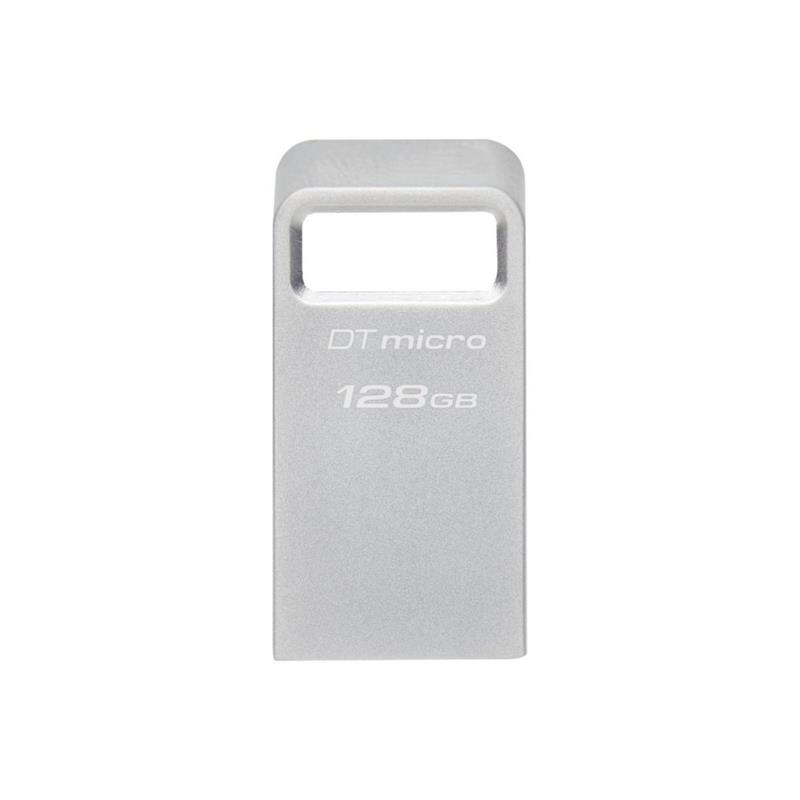 Kingston Technology DataTraveler Micro USB flash drive 128 GB USB Type-A 3.2 Gen 1 (3.1 Gen 1) Zilver