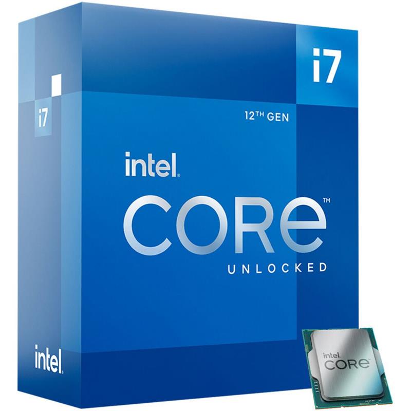 Intel Core i7-12700 processor 25 MB Smart Cache Box