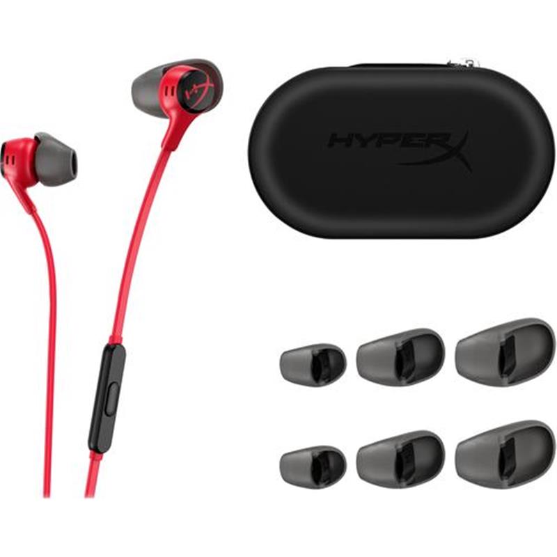 HyperX Cloud Earbuds II rood