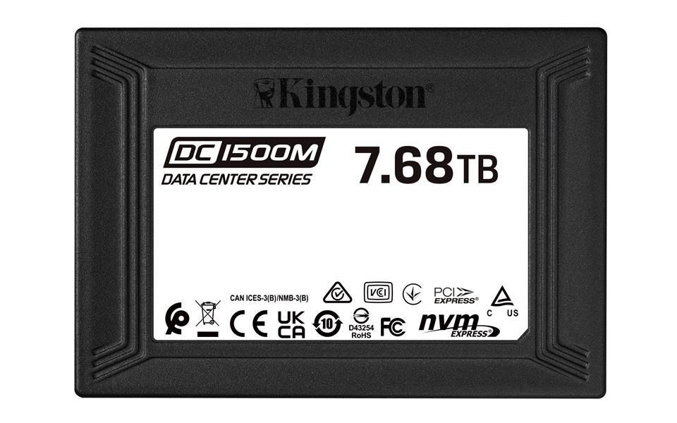 KINGSTON SSD 7680GB DC1500M U 2 NVMe