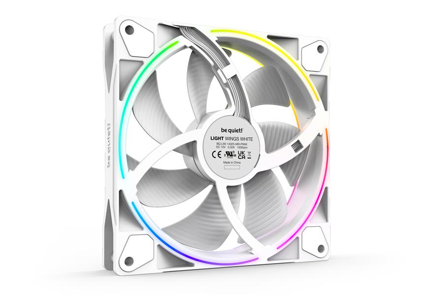 be quiet! LIGHT WINGS Computer behuizing Ventilator 14 cm Wit 3 stuk(s)